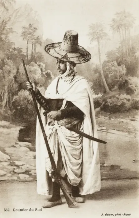 Framed Print : Soldier from Southern Algeria Framed Print : Soldier from Southern Algeria