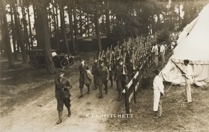 Framed Print : Soldiers at Camberley Framed Print : Soldiers at Camberley
