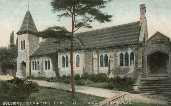 Framed Print : Soldiers Daughters Home, Hampstead Framed Print : Soldiers Daughters Home, Hampstead