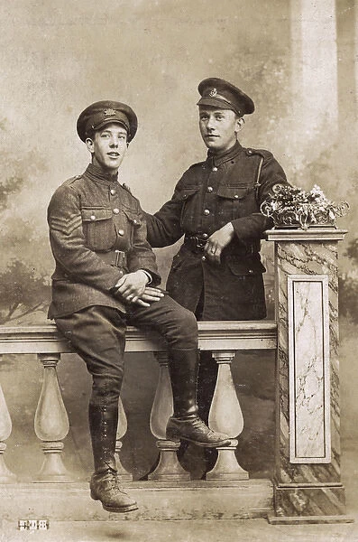 Two soldiers of the First World War