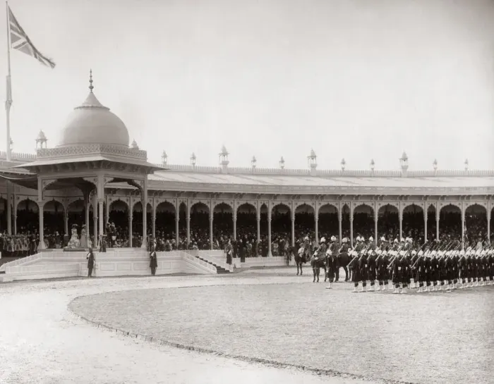 Framed Print : Soldiers on parade, Delhi Durbar, India, 1903 Framed Print : Soldiers on parade, Delhi Durbar, India, 1903