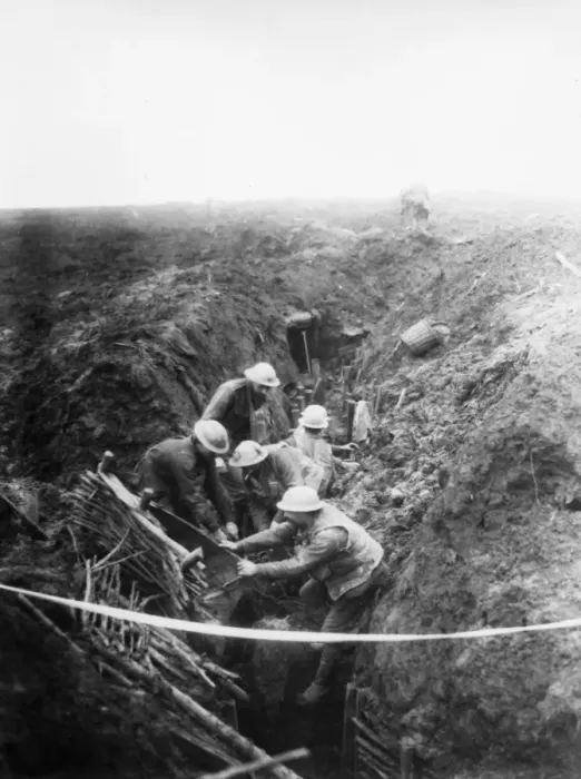 Framed Print : Soldiers on the Western Front, WW1 Framed Print : Soldiers on the Western Front, WW1