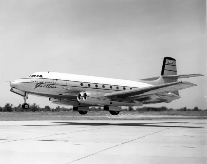 Framed Print : The sole Avro Canada C102 Jetliner CF-EJD-X Framed Print : The sole Avro Canada C102 Jetliner CF-EJD-X