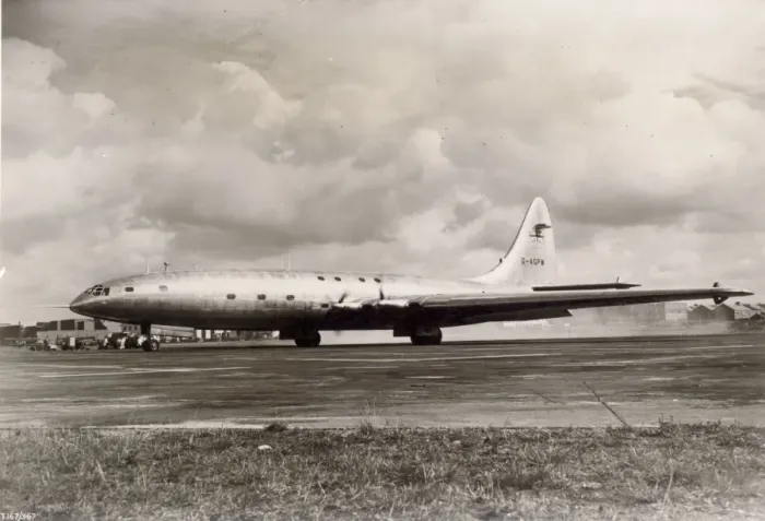 Framed Print : The sole Bristol Brabazon, G-AGPW Framed Print : The sole Bristol Brabazon, G-AGPW