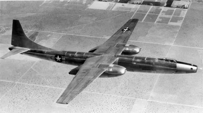 Framed Print : The sole Consolidated Vultee XB-46 45-59582 Framed Print : The sole Consolidated Vultee XB-46 45-59582