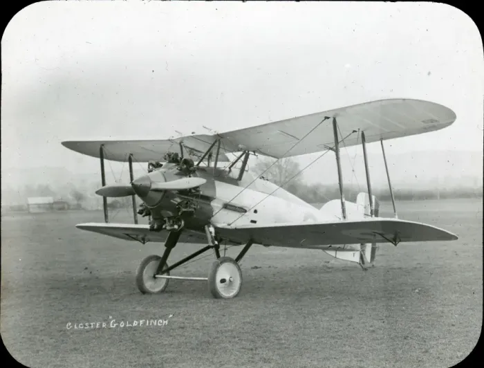 Framed Print : The sole Gloster Goldfinch, J7940 Framed Print : The sole Gloster Goldfinch, J7940