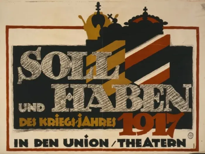 Framed Print : Soll und Haben des Kriegs-jahres 1917 - in den Union / Theater Framed Print : Soll und Haben des Kriegs-jahres 1917 - in den Union / Theater