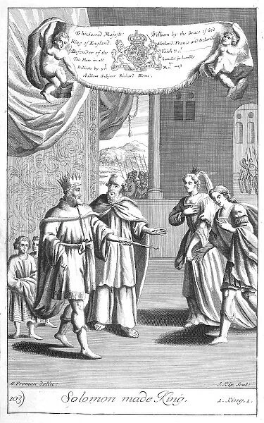 Solomon crowned king