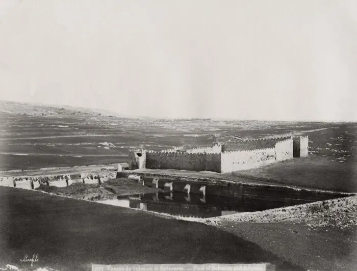 Framed Print : Solomons Pools, fortress, near Bethelem, now West Bank Framed Print : Solomons Pools, fortress, near Bethelem, now West Bank