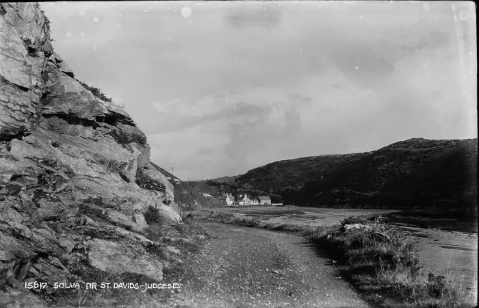 Framed Print : Solva Near St. Davids Framed Print : Solva Near St. Davids