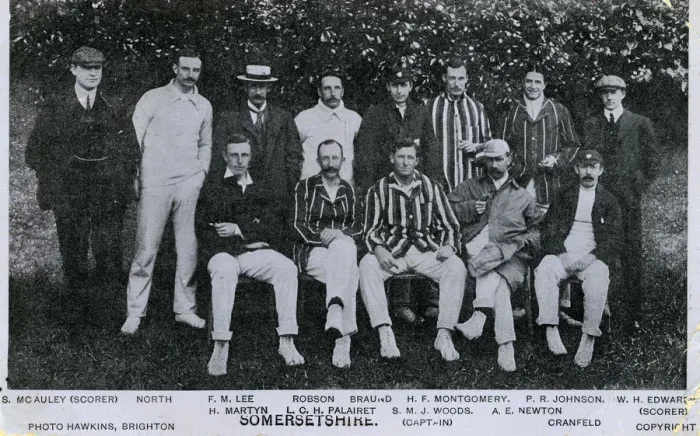 Framed Print : The Somerset County Cricket Team of 1905 Framed Print : The Somerset County Cricket Team of 1905