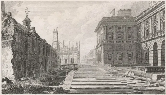 Framed Print : Somerset House C18 Framed Print : Somerset House C18