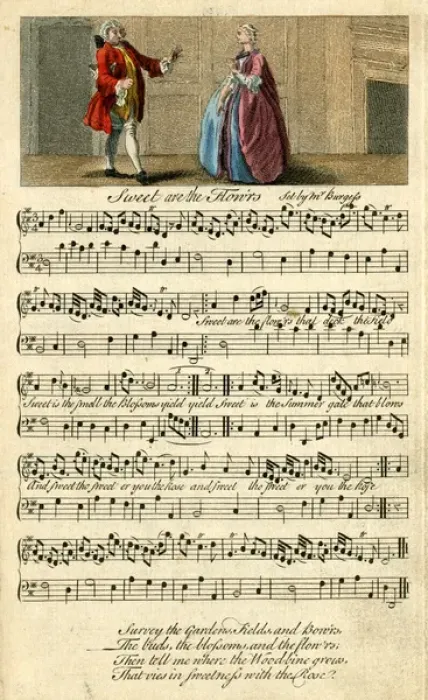 Framed Print : Song by Burgess, Sweet are the flow rs that deck the field Framed Print : Song by Burgess, Sweet are the flow rs that deck the field