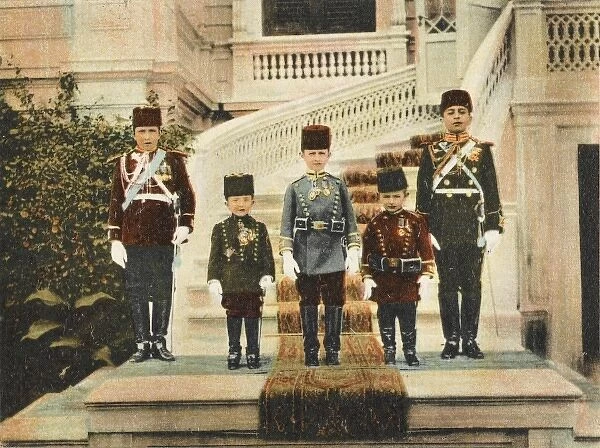 The Sons of Sultan Abdul Hamid II of Turkey