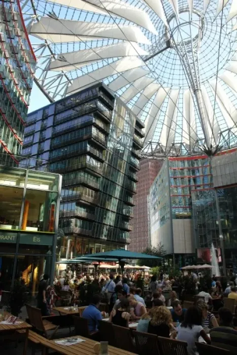 Framed Print : Sony Centre, Berlin, Germany Framed Print : Sony Centre, Berlin, Germany