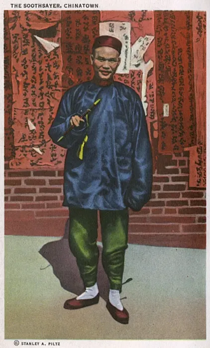 Framed Print : Soothsayer, Chinatown, San Francisco, California, USA Framed Print : Soothsayer, Chinatown, San Francisco, California, USA