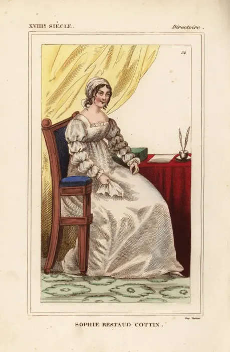 Framed Print : Sophie Ristaud Cottin, French writer, 1770-1807 Framed Print : Sophie Ristaud Cottin, French writer, 1770-1807