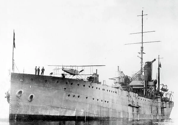 Sopwith 807 on HMS Ark Royal early 1900s