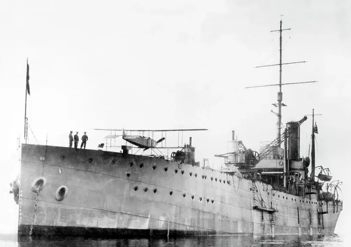 Framed Print : Sopwith 807 on HMS Ark Royal early 1900s Framed Print : Sopwith 807 on HMS Ark Royal early 1900s