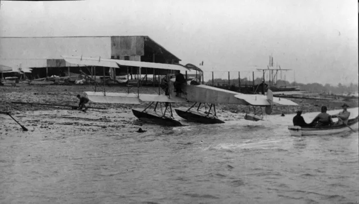 Framed Print : Sopwith Anzani Tractor Seaplane of 1913 Framed Print : Sopwith Anzani Tractor Seaplane of 1913