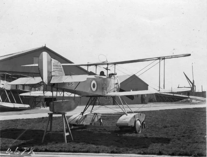 Framed Print : Sopwith Baby seaplane 81151 Framed Print : Sopwith Baby seaplane 81151