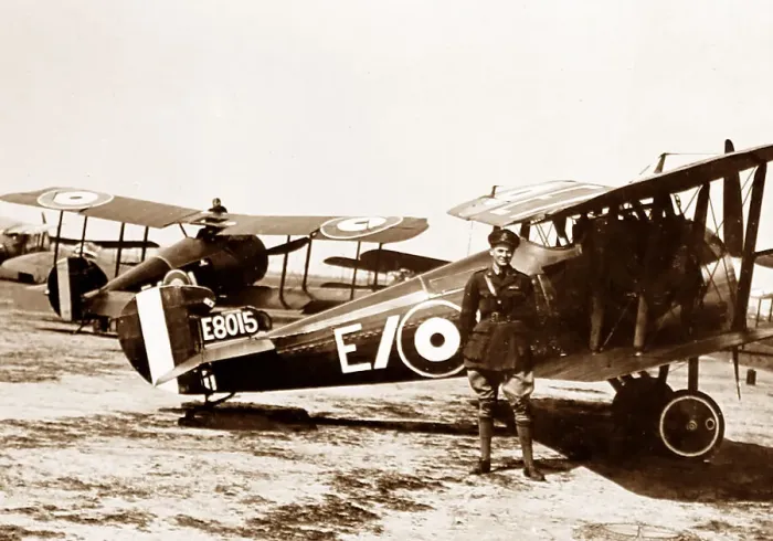 Framed Print : Sopwith Camels ready to fly over German lines - WW1 Framed Print : Sopwith Camels ready to fly over German lines - WW1