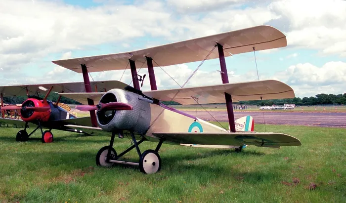 Framed Print : Sopwith LC-1T Triplane (Replica) G-BWRA Framed Print : Sopwith LC-1T Triplane (Replica) G-BWRA