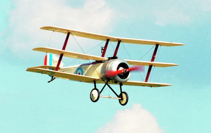 Framed Print : Sopwith LC-1T Triplane (Replica) G-BWRA Framed Print : Sopwith LC-1T Triplane (Replica) G-BWRA