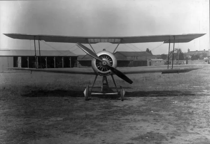 Framed Print : Sopwith Pup N5180 of the RNAS at Brooklands Head-on view Framed Print : Sopwith Pup N5180 of the RNAS at Brooklands Head-on view