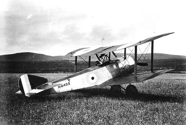 Sopwith Pup, (on the ground)