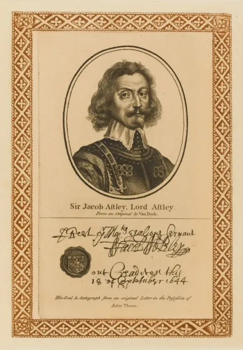 Framed Print : Sor Jacob Astley Framed Print : Sor Jacob Astley