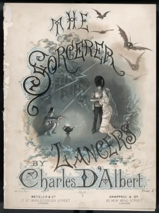 Framed Print : The Sorcerer Lancers, by Charles d Albert Framed Print : The Sorcerer Lancers, by Charles d Albert