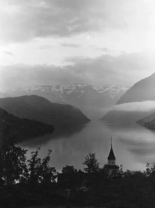 Framed Print : Sorfjorden viewed from above Ulvik, Norway Framed Print : Sorfjorden viewed from above Ulvik, Norway