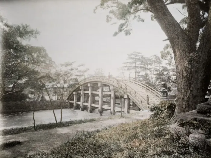 Framed Print : Soribashi Bridge, Sumiyoshi Shinto Shrine, Drum Bridge, Osaka Framed Print : Soribashi Bridge, Sumiyoshi Shinto Shrine, Drum Bridge, Osaka