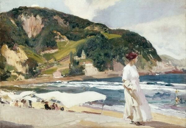SOROLLA, Joaqu�(1863-1923). Zarautz Beach