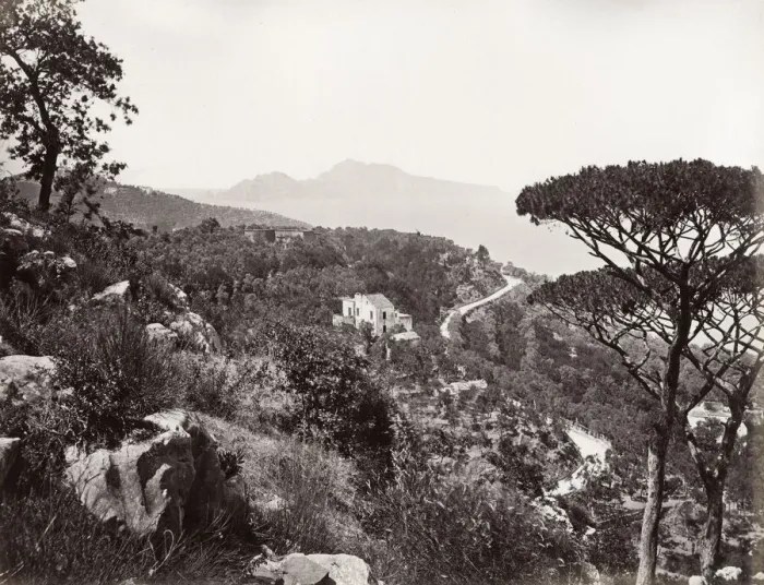 Framed Print : Sorrento, with Capri in the background, Italy Framed Print : Sorrento, with Capri in the background, Italy