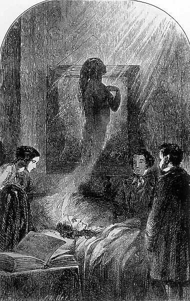 Soul leaving the body, c. 1850