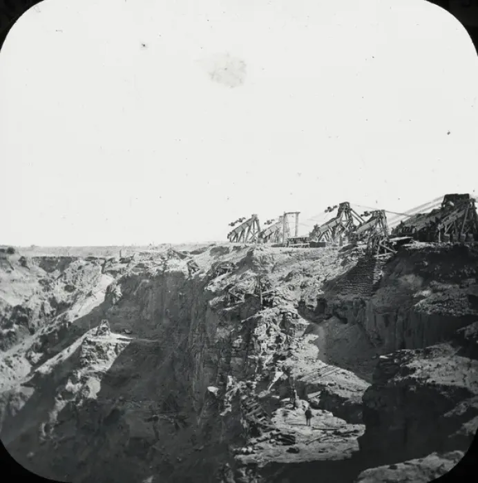 Framed Print : South Africa - De Beers diamond mine