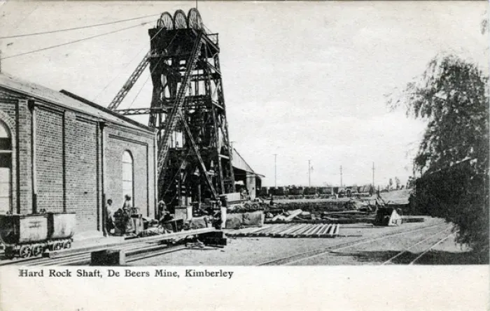 Framed Print : South Africa - De Beers Mine, Kimberley Framed Print : South Africa - De Beers Mine, Kimberley