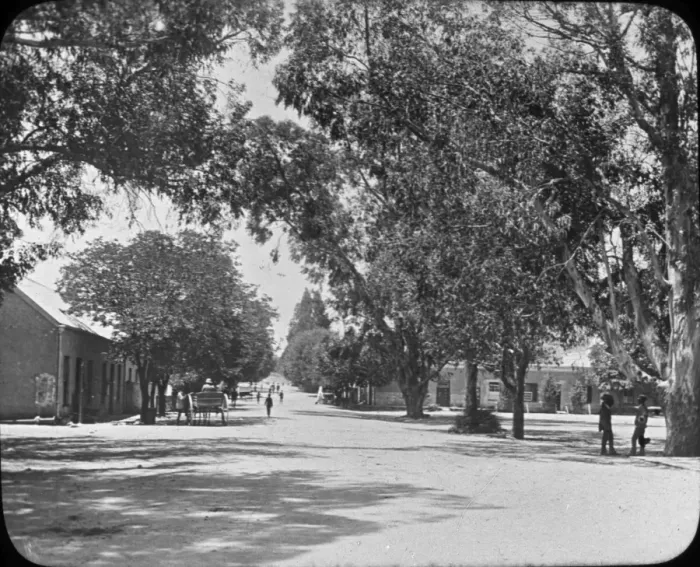 Framed Print : South Africa Cape Colony - Street view Framed Print : South Africa Cape Colony - Street view