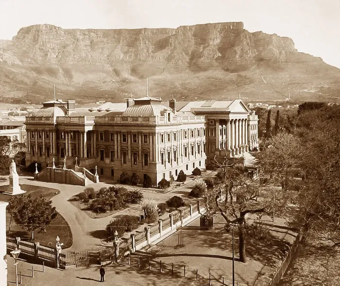Framed Print : South Africa Cape Town Parliament House pre-1900 Framed Print : South Africa Cape Town Parliament House pre-1900