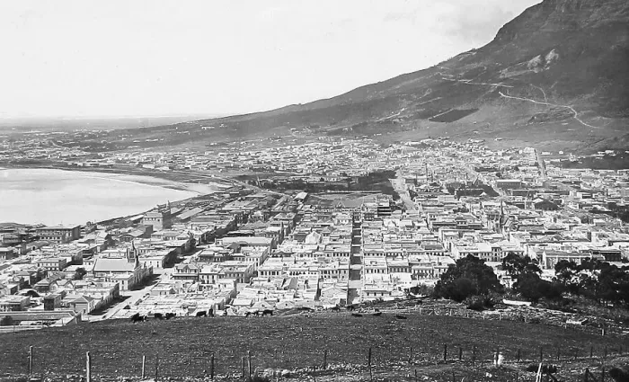 Framed Print : South Africa Cape Town pre-1900 Framed Print : South Africa Cape Town pre-1900