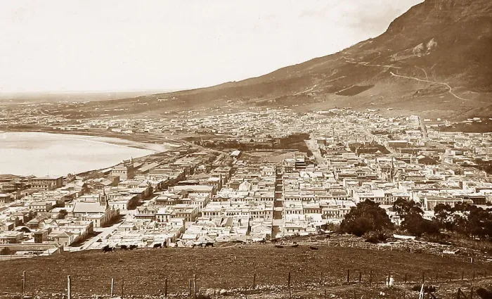 Framed Print : South Africa Cape Town pre-1900 Framed Print : South Africa Cape Town pre-1900