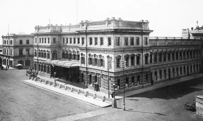 Framed Print : South Africa Cape Town Railway Station pre-1900 Framed Print : South Africa Cape Town Railway Station pre-1900