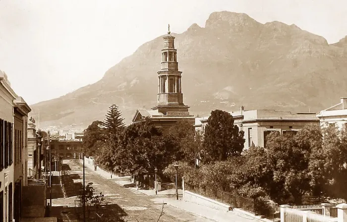 Framed Print : South Africa Cape Town Wale Street pre-1900 Framed Print : South Africa Cape Town Wale Street pre-1900