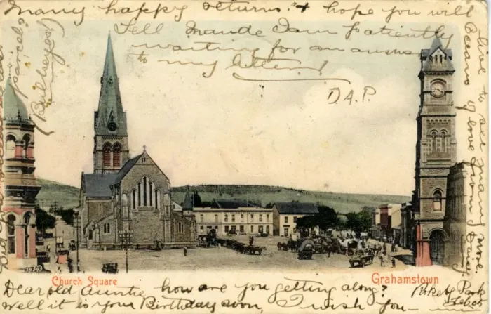 Framed Print : South Africa - Church Square, Grahamstown Framed Print : South Africa - Church Square, Grahamstown