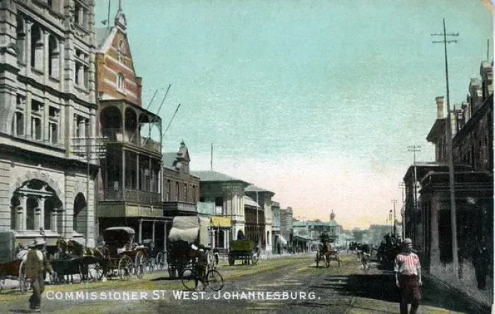 Framed Print : South Africa - Commissioner Street West, Johannesburg Framed Print : South Africa - Commissioner Street West, Johannesburg