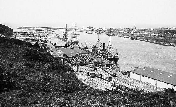 South Africa East London Buffalo Harbour pre-1900