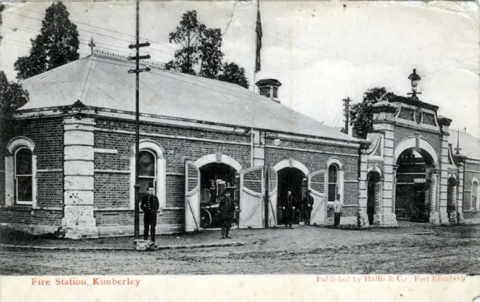 Framed Print : South Africa - Fire Station, Kimberley Framed Print : South Africa - Fire Station, Kimberley