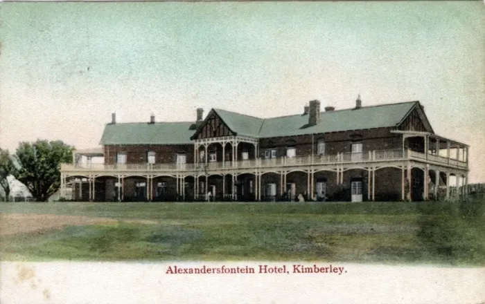 Framed Print : South Africa - The Hotel, Alexandersfontein Framed Print : South Africa - The Hotel, Alexandersfontein
